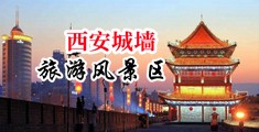 粗大潮催中国陕西-西安城墙旅游风景区